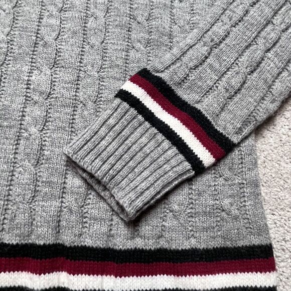 Vintage Jantzen Mens Large Knit Fair Isle Cardigan Sweater Christmas Nordic Ski - Picture 7 of 8